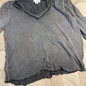 Gray Women's Top